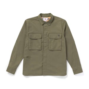 Volcom Tokyo True Bryan Iguchi Long Sleeve Work Shirt - Wintermoss