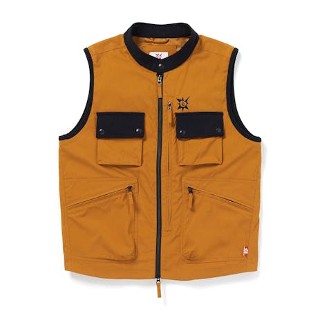 Volcom Tokyo True Bryan Iguchi TDS Vest - Chestnut Brown