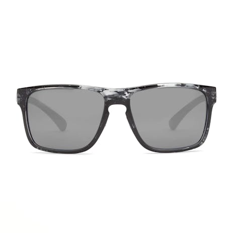 Volcom Trick Sunglasses - Silver Mirror/Gloss Marble