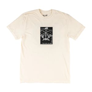 Welcome x Bauhaus Exquisite Corpse Garment Died T-Shirt - Bone