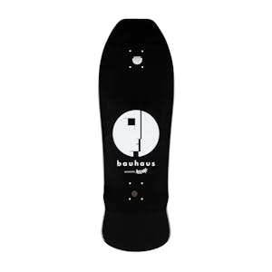 Welcome x Bauhaus Mask 10.0” Skateboard Deck - Black Dip