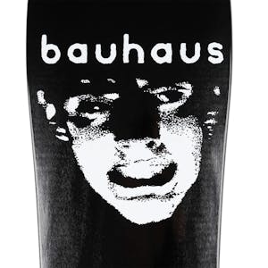 Welcome x Bauhaus Mask 10.0” Skateboard Deck - Black Dip