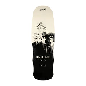 Welcome x Bauhaus Portrait 9.85” Skateboard Deck - Bone Dip