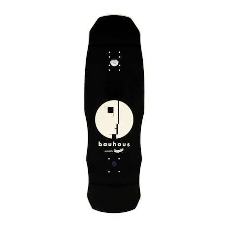 Welcome x Bauhaus Portrait 9.85” Skateboard Deck - Bone Dip