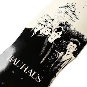 Welcome x Bauhaus Portrait 9.85” Skateboard Deck - Bone Dip