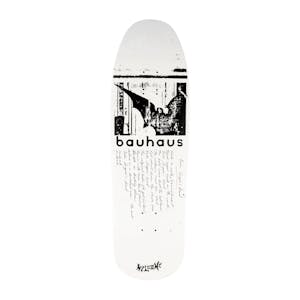 Welcome x Bauhaus Bela 9.6” Skateboard Deck - White Dip