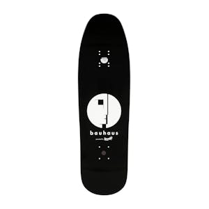 Welcome x Bauhaus Bela 9.6” Skateboard Deck - White Dip