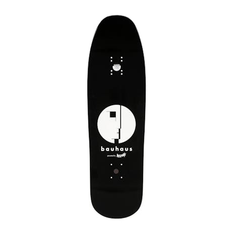 Welcome x Bauhaus Bela 9.6” Skateboard Deck - White Dip