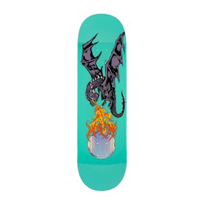 Welcome Firebreather on Popsicle 9.0” Skateboard Deck - Teal
