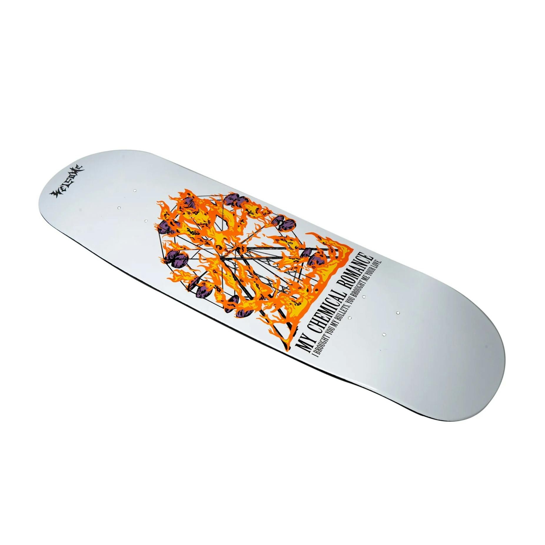 Welcome X My Chemical Romance 88 Skateboard Deck I Brought You My Bullets Boardworld Store 