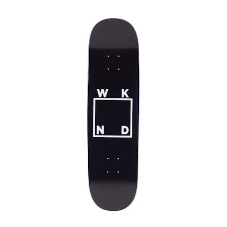 WKND Logo 8.38” Skateboard Deck - Black