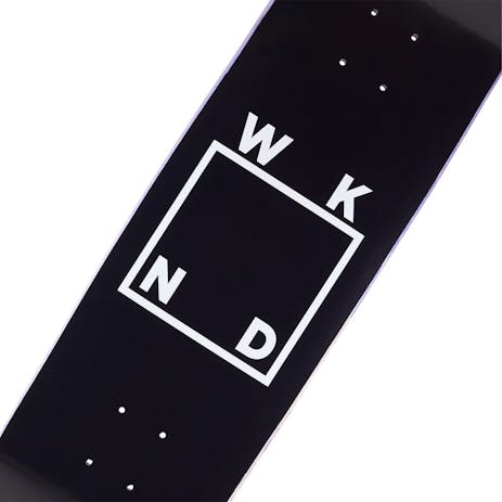 WKND Logo 8.38” Skateboard Deck - Black