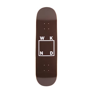 WKND Logo 8.5” Skateboard Deck - Chocolate