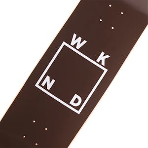 WKND Logo 8.5” Skateboard Deck - Chocolate