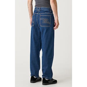 XLARGE Pocket EMB Bull Denim 91 Pant - Raw Indigo