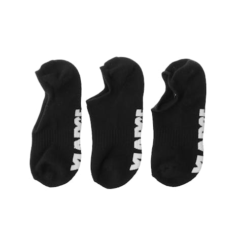 XLARGE 91 No Show Sock 3-Pack - Black