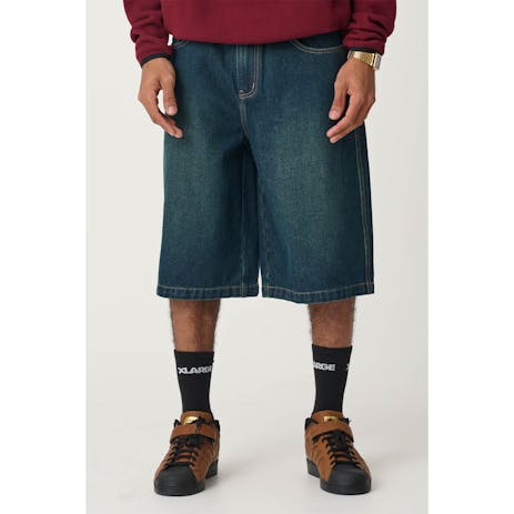 XLARGE Baggy Bull Denim 91 Short - Swamp