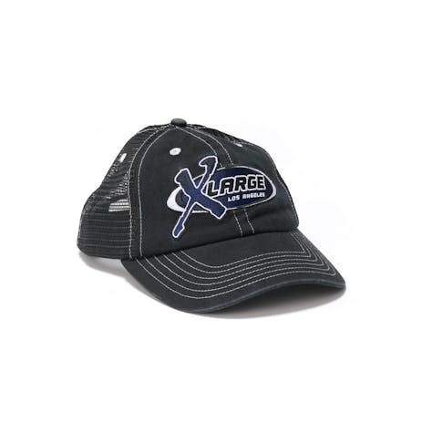 XLARGE Big X Low Pro Trucker Hat - Black