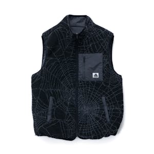 XLARGE Cobweb Reversible Vest - Black