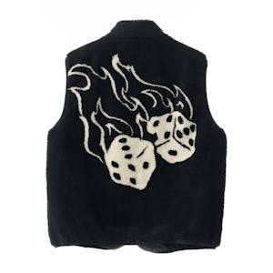 XLARGE Fire Dice Reversible Vest - Black