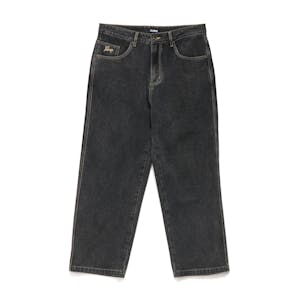 XLARGE Folded Crown Bull Denim Pant - Double Dye Black