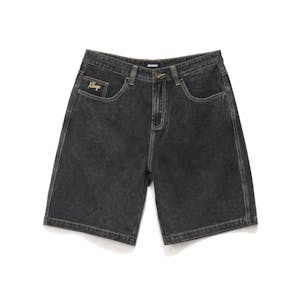 XLARGE Folded Crown Bull Denim Short - Double Dye Black