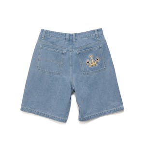 XLARGE Folded Crown Bull Denim Short - Mid Blue