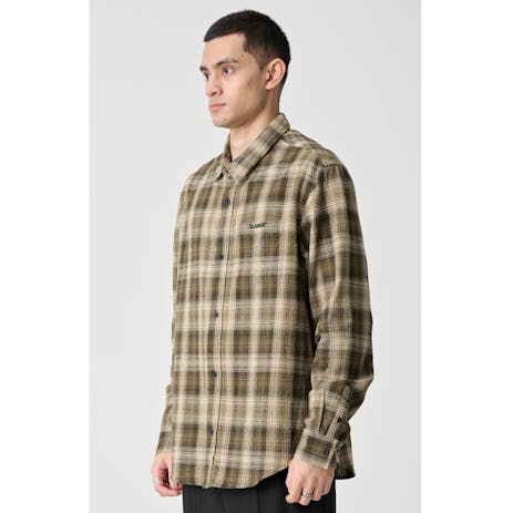 XLARGE Grip Check Shirt - Tan