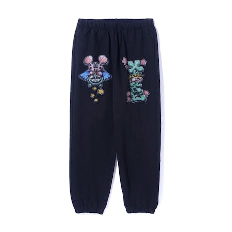 XLARGE Painting Sweatpants - Black