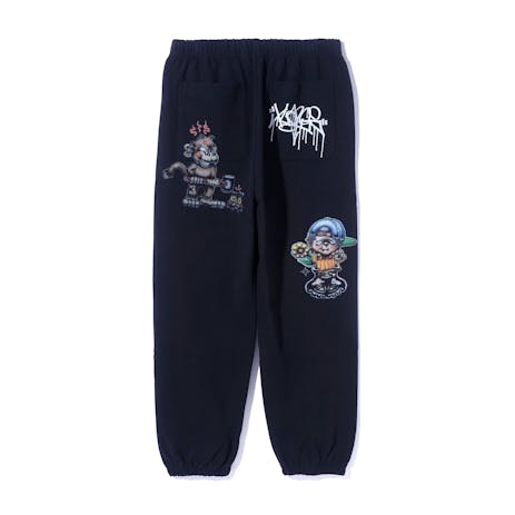 XLARGE Painting Sweatpants - Black