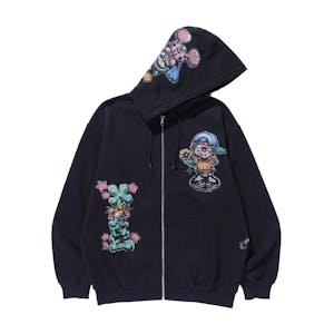 XLARGE Painting Zip Hoodie - Black