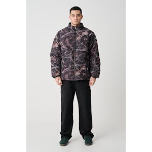 XLARGE Wave Dye Puffa Jacket - Dark Camo