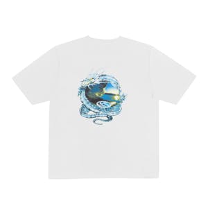 Yardsale Wave Serpent T-Shirt - White