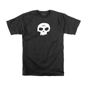 Zero Single Skull T-Shirt - Black/White