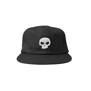 Zero Skull Applique Hat - Black/White