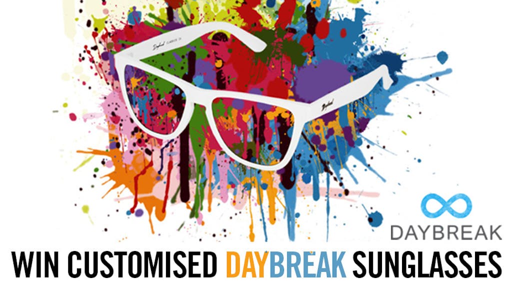 Win Customised Daybreak Sunglasses - Closed - primary image